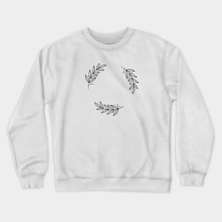 floral wreath Crewneck Sweatshirt